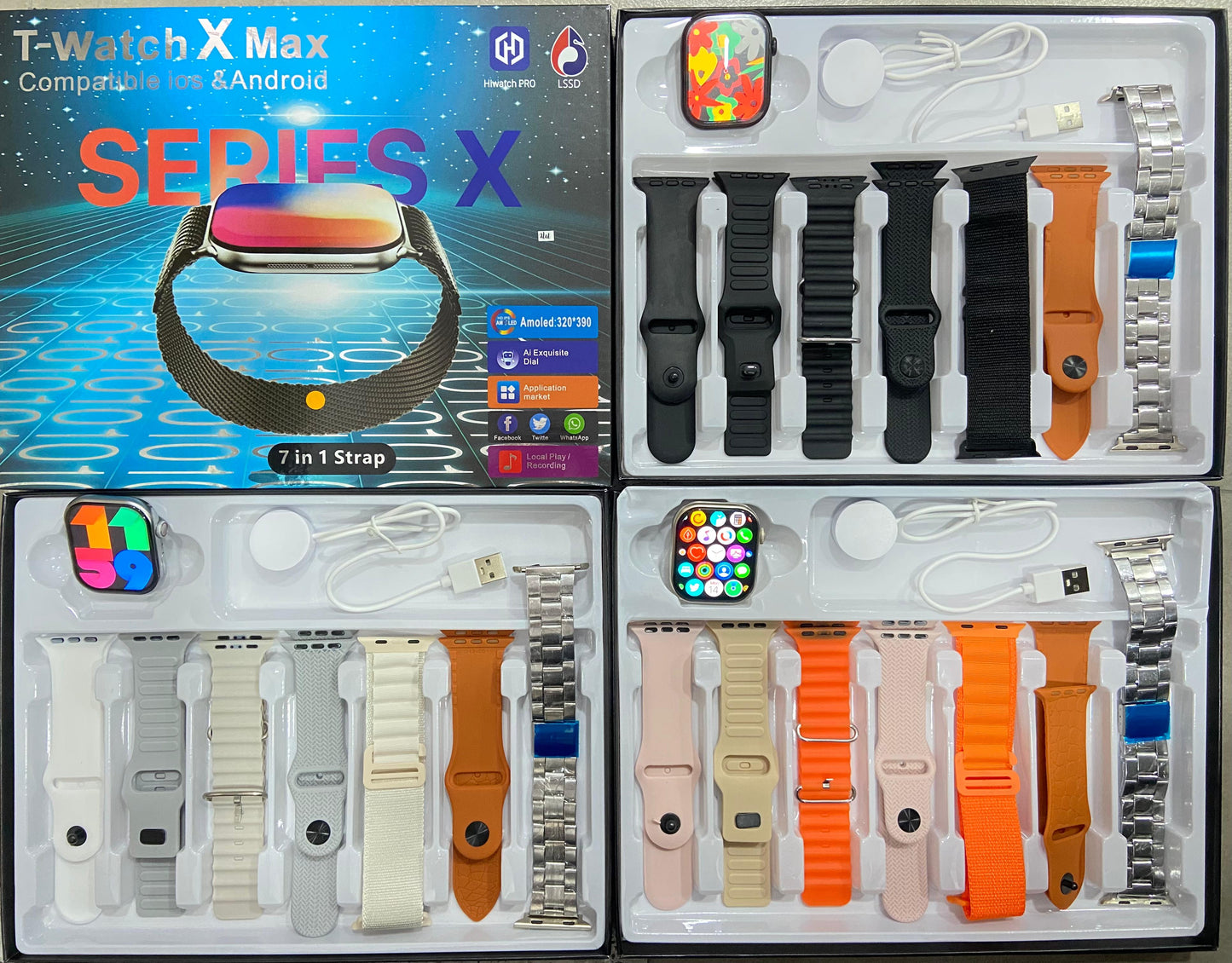 Smartwatch T-Watch X Max