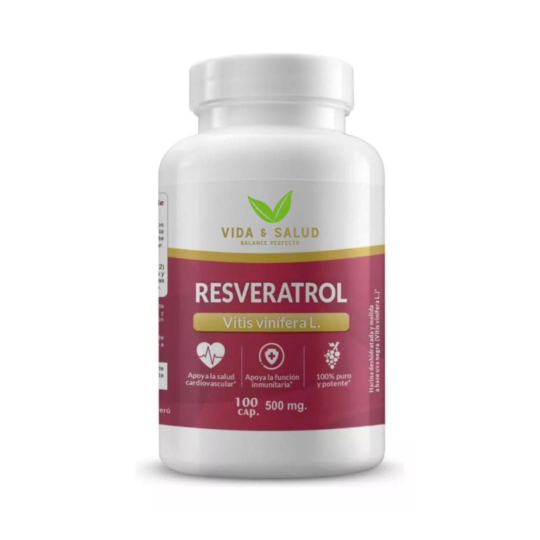 Resveratrol 100 Capsulas