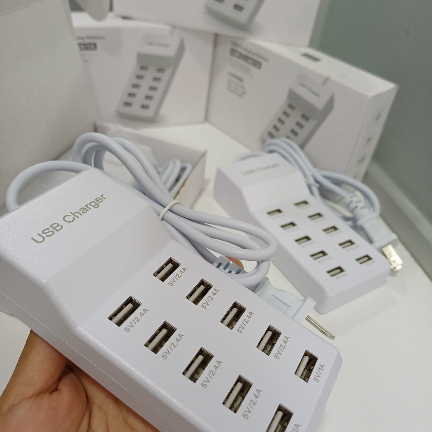 CARGADOR USB 10 PUERTOS