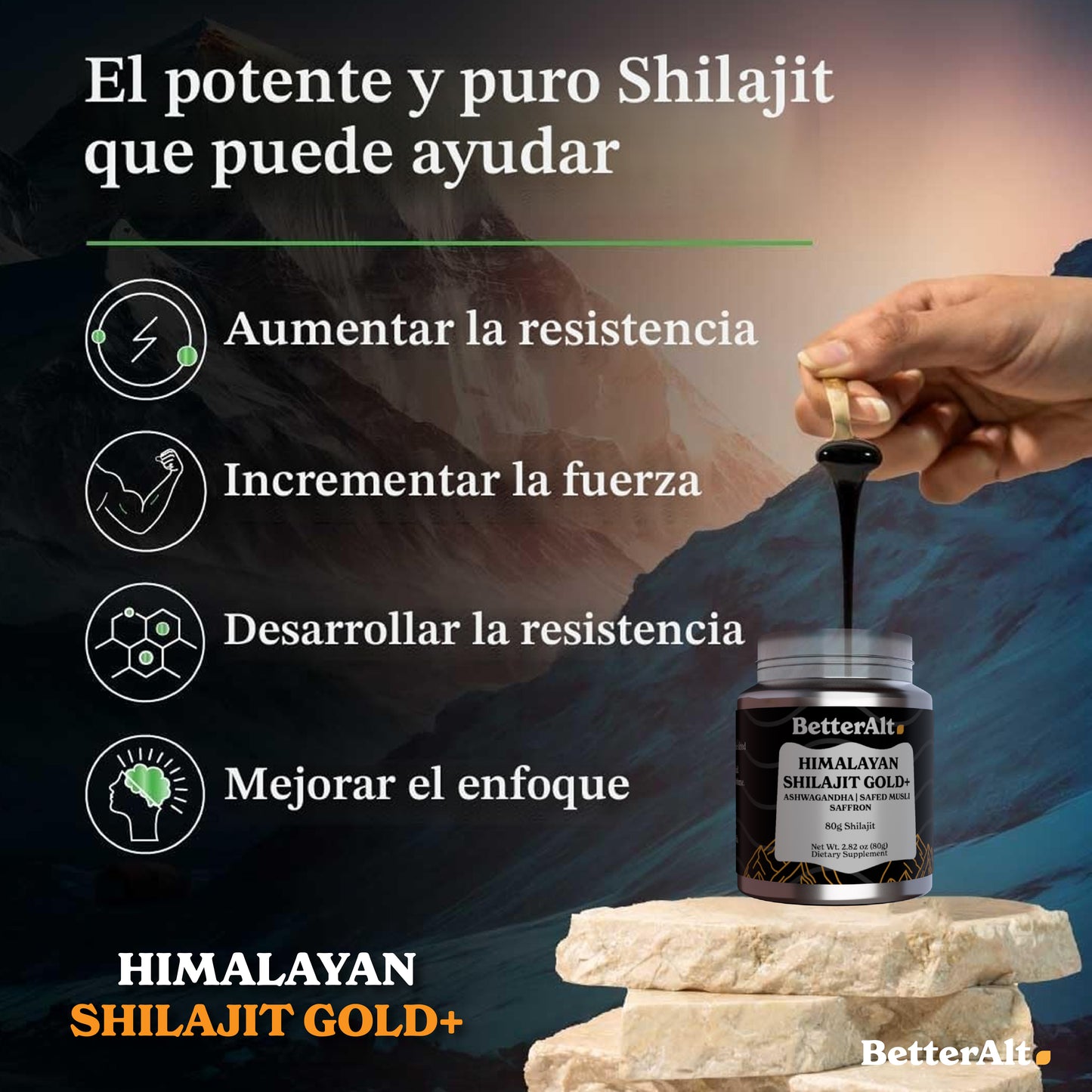 Shilajit Gold+